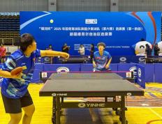 中(zhōng)国乒协2025国青(qīng)国少集训队新疆选拔(bá)赛在石开赛