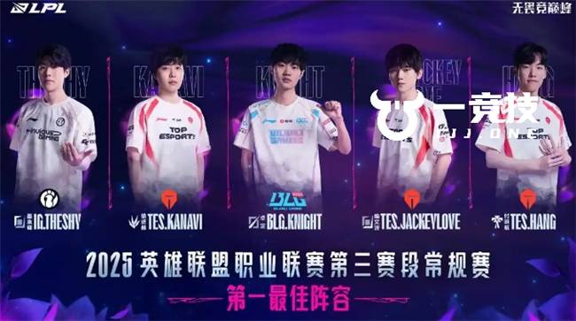 LOL：LPL常规赛最(zuì)佳(jiā)陣(zhèn)容出炉 Theshy当选一陣(zhèn)Bin落选！